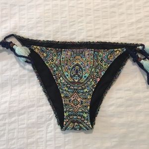 Victoria's Secret Colorful Tassle Bikini Bottom